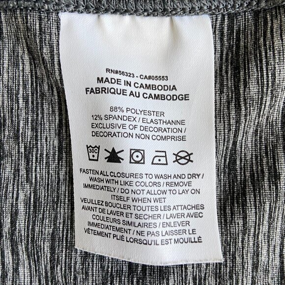 🆕 Nike Men's Heather Grey/Black Full-Zip Dri-Fit Training Hoodie - Picture 13 of 14